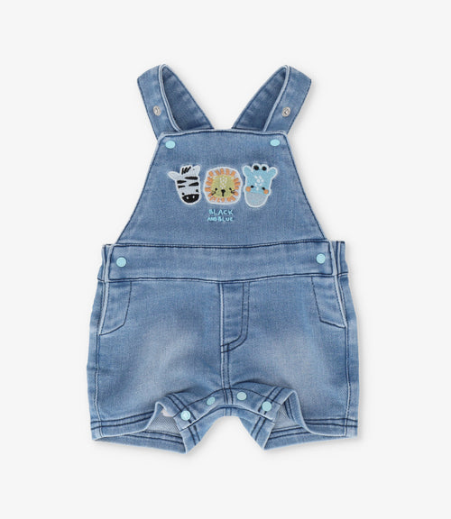 Jardinera recién nacido denim 0 meses / Azul Marino