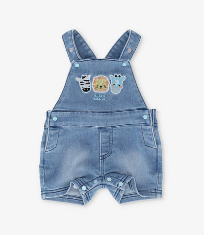 Jardinera recién nacido denim
