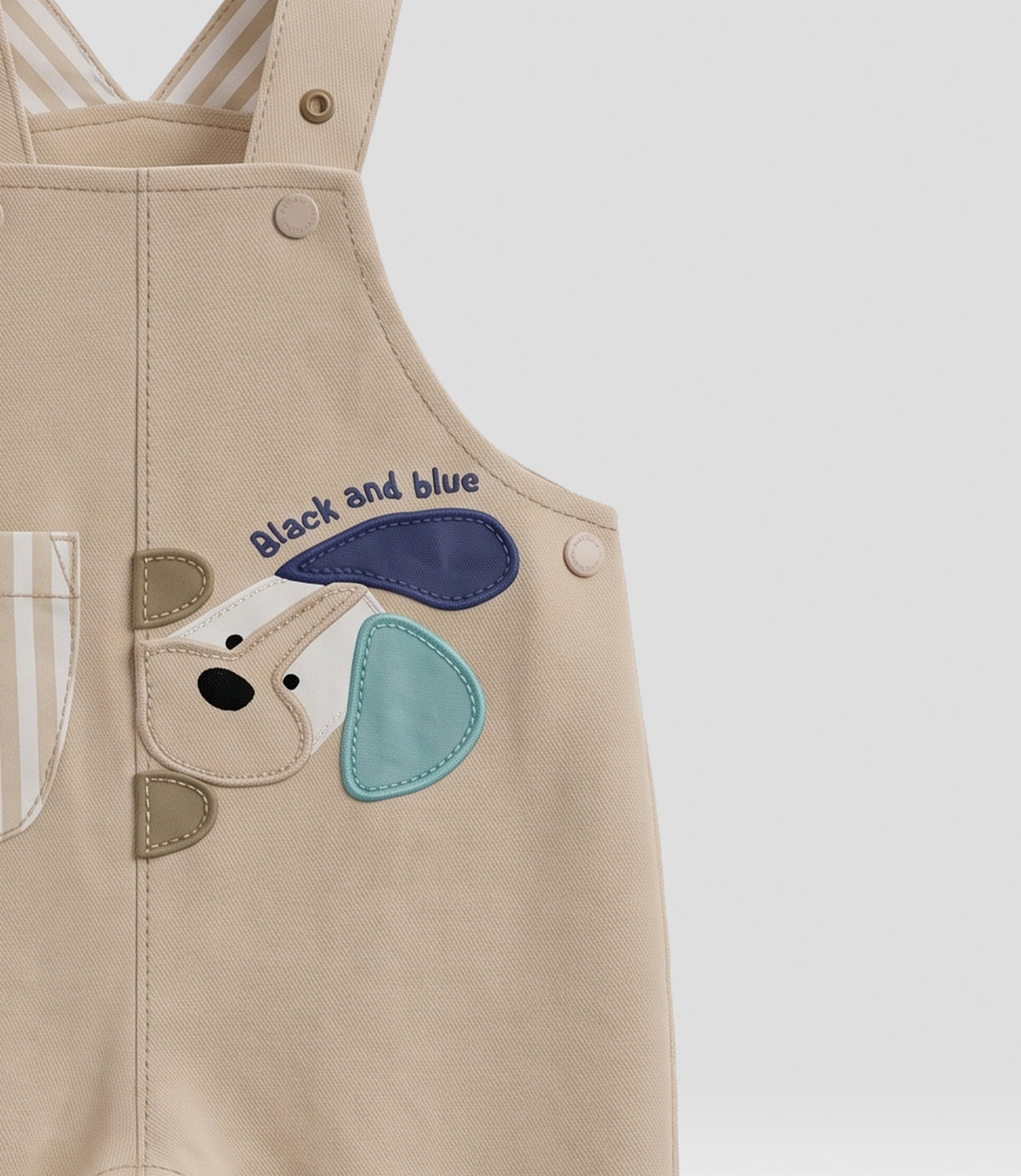 Jardinera recién nacido perrito 0 meses / Beige
