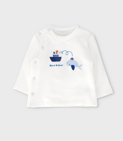 Buzo recién nacido con barquito