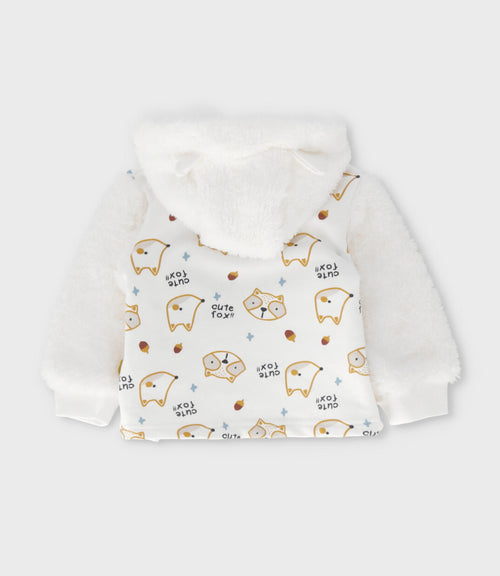 Buzo recién nacido con diseño 0 meses / Blanco