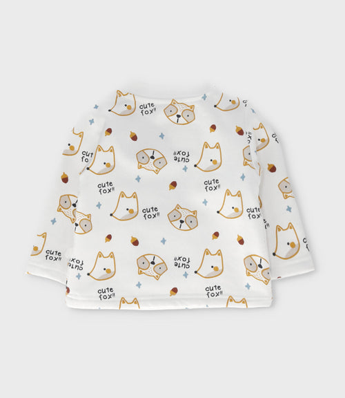 Buzo recién nacido con diseño 0 meses / Blanco