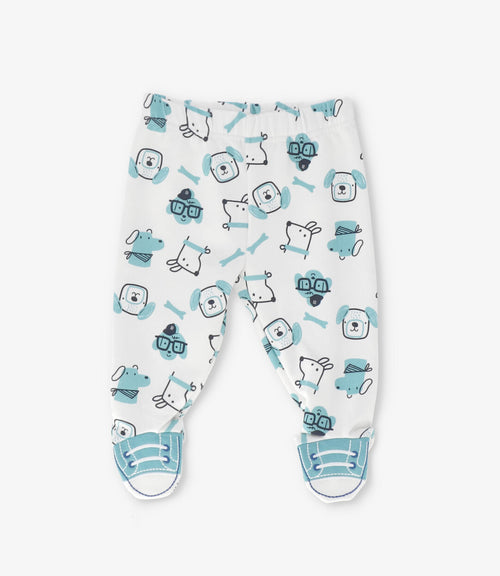 Buzo recién nacido con perrito