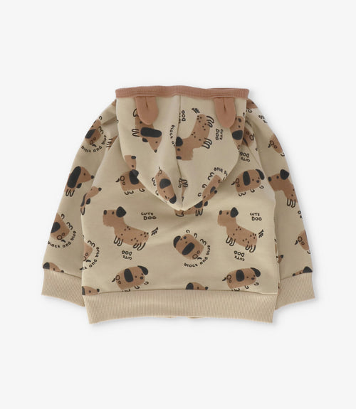 Buzo recién nacido con perritos 0 meses / Beige