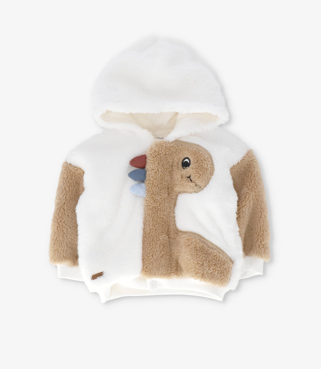 Buzo recién nacido sherpa 0 meses / Crudo