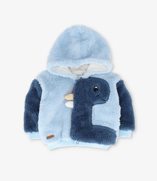 Buzo recién nacido sherpa 0 meses / Celeste