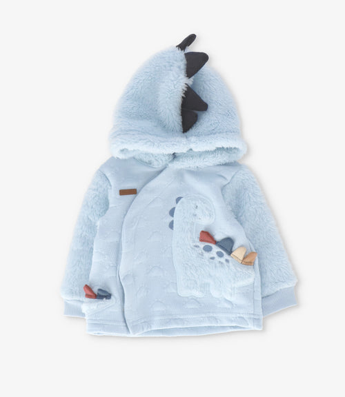 Buzo recién nacido con polar 0 meses / Celeste