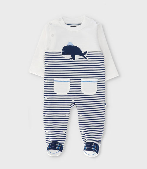 Enterito recién nacido con ballenita 0 meses / Celeste