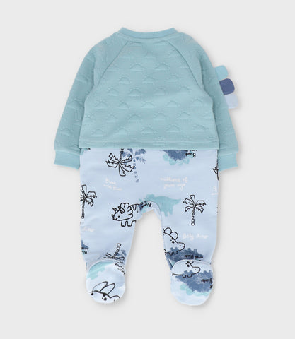 Enterito recién nacido baby dino