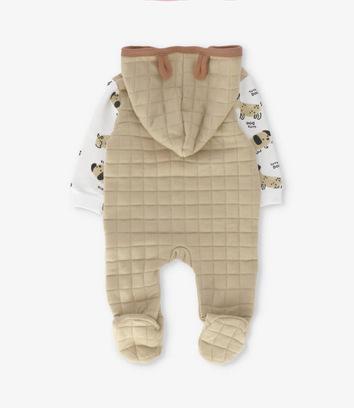 Enterito recién nacido con perrito 0 meses / Beige