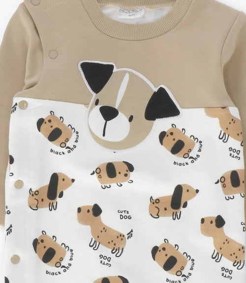 Enterito recién nacido con perritos 0 meses / Beige