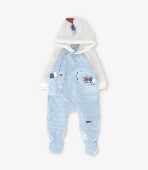 Enterito recién nacido dinosaurio 0 meses / Celeste