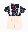 Conjunto Recién Nacido De Body Y Bermuda