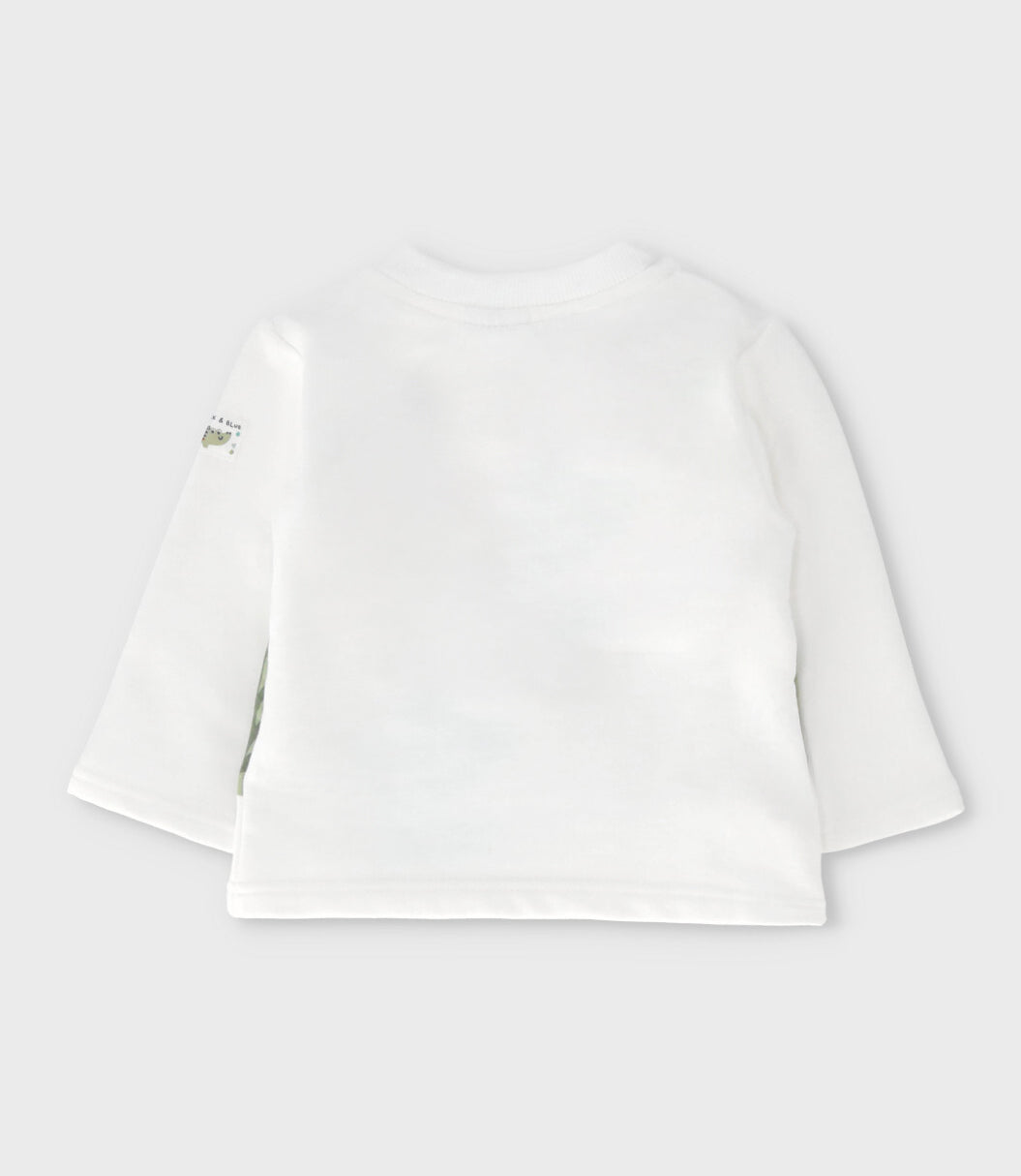 Conjunto recién nacido con cocodirlo 0 meses / Blanco