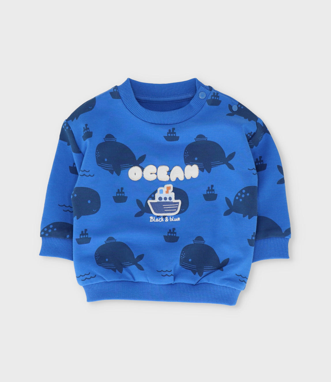 Conjunto recién nacido ocean 0 meses / Azul