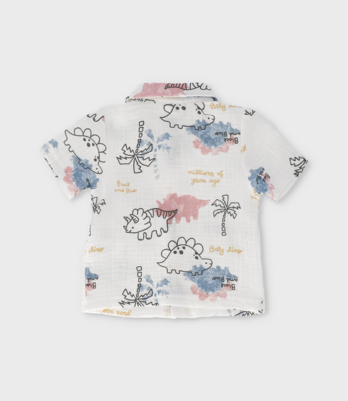 Conjunto recién nacido con camisa 0 meses / Blanco
