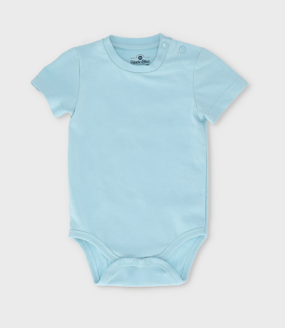 Conjunto recién nacido de jardinera 0 meses / Celeste