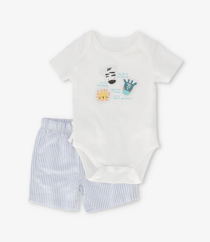 Conjunto recién nacido baby animals