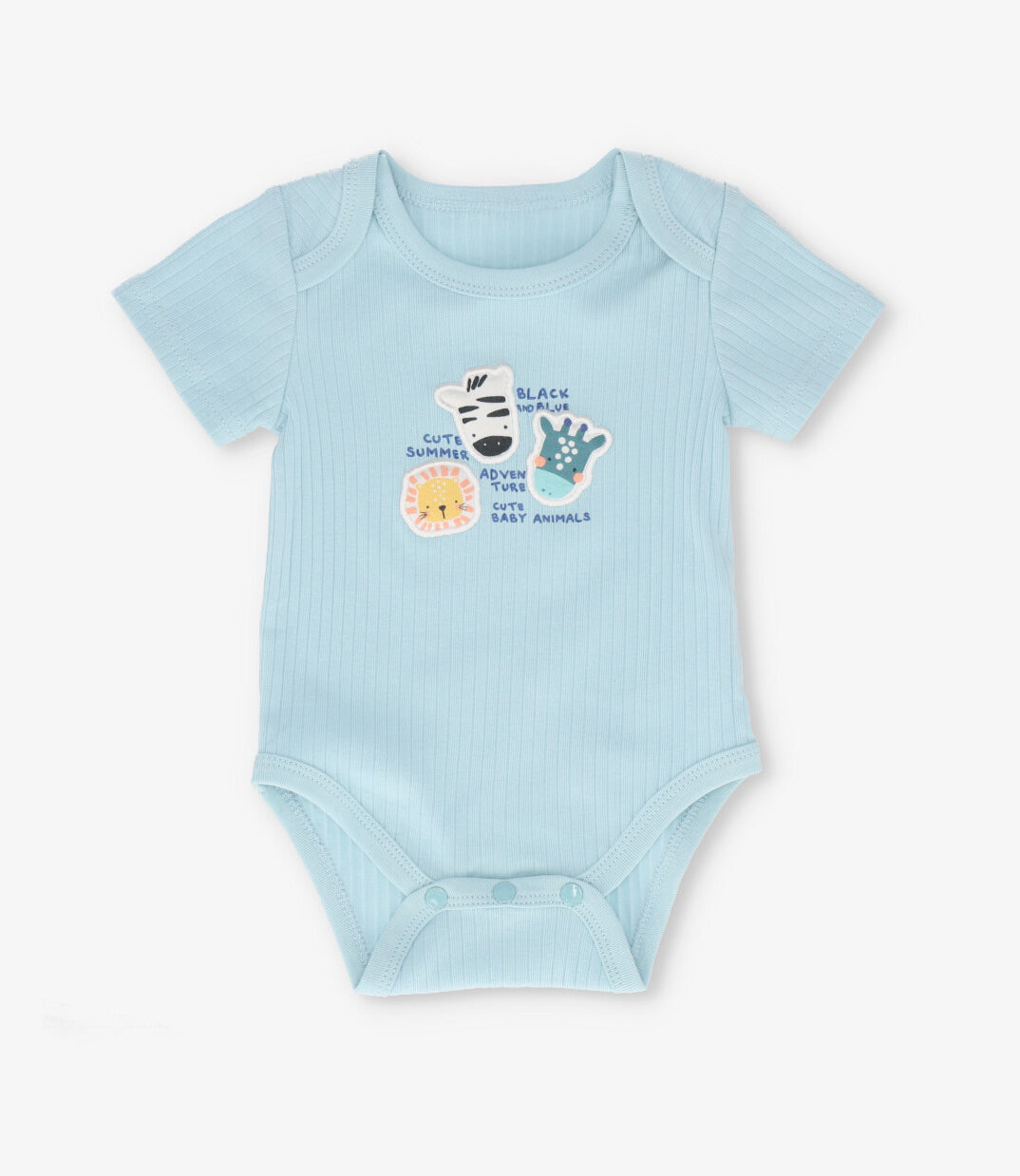 Conjunto recién nacido baby animals 0 meses / Celeste