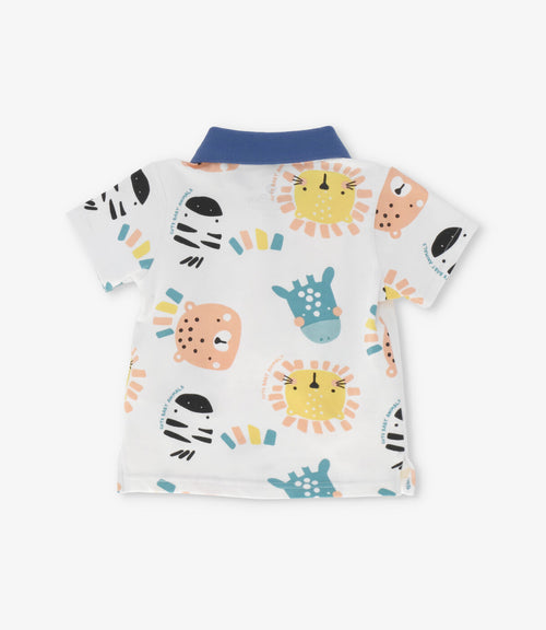 Conjunto recién nacido con animales 0 meses / Crudo