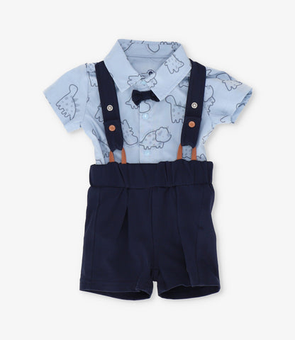 Conjunto recién nacido con dinosaurios