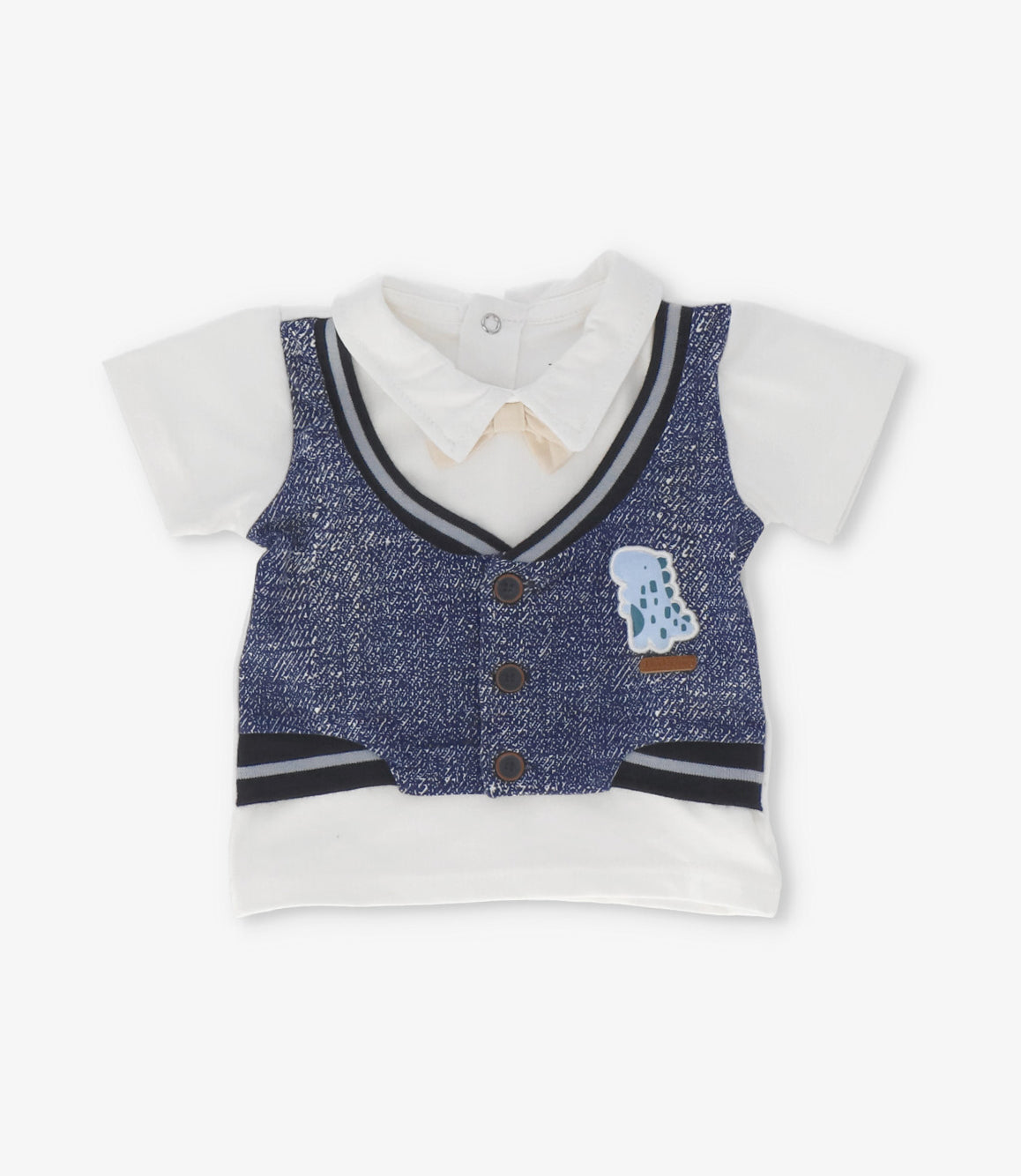 Conjunto recién nacido con humita 0 meses / Azul Marino