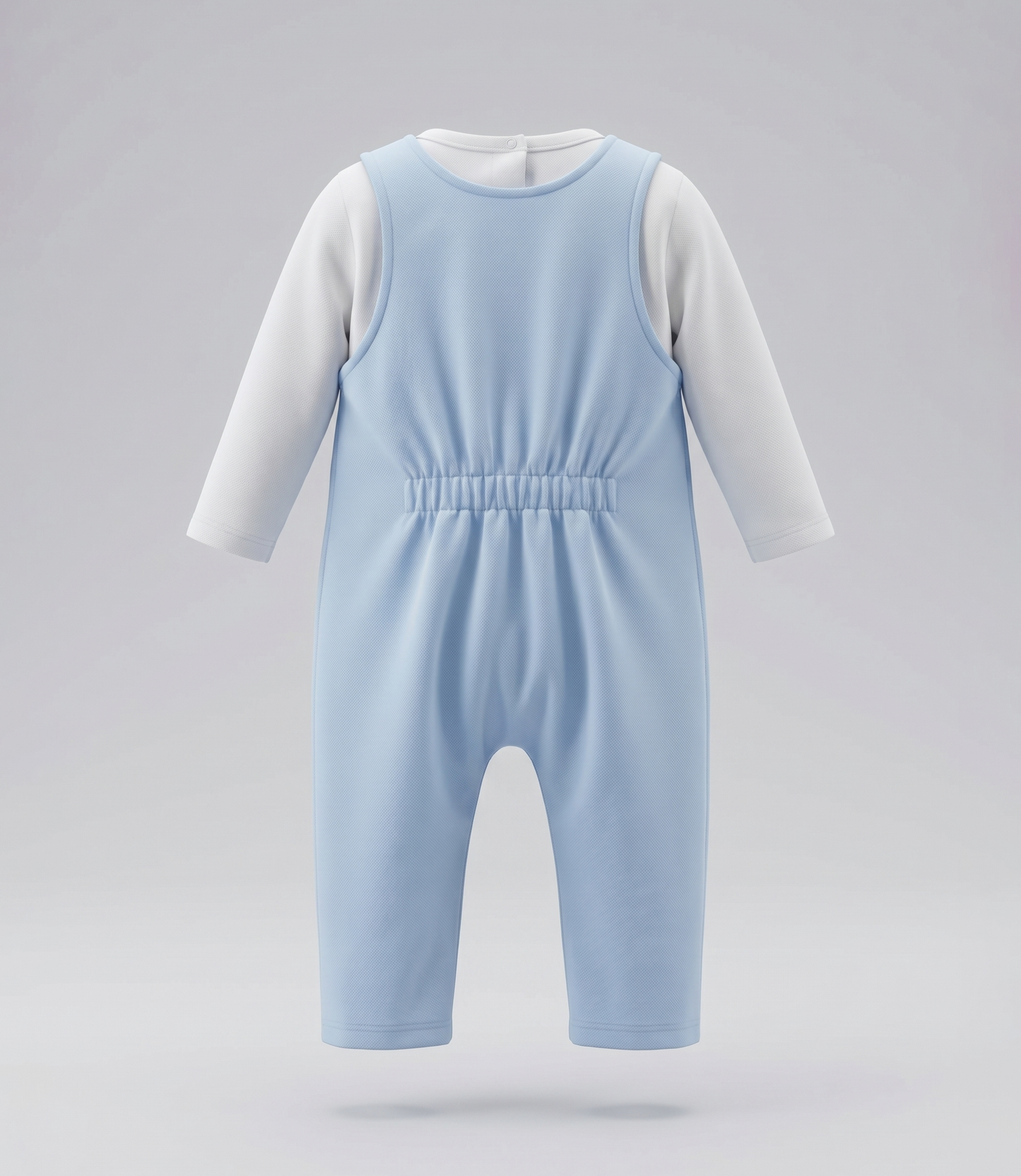 Conjunto recién nacido con camaleón 0 meses / Celeste