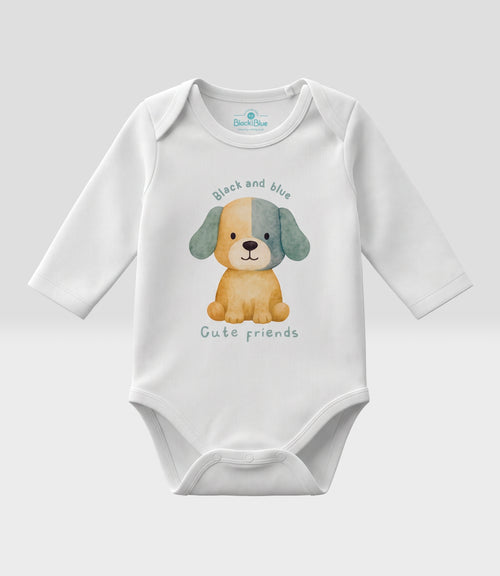 Conjunto recién nacido con perrito 0 meses / Crudo