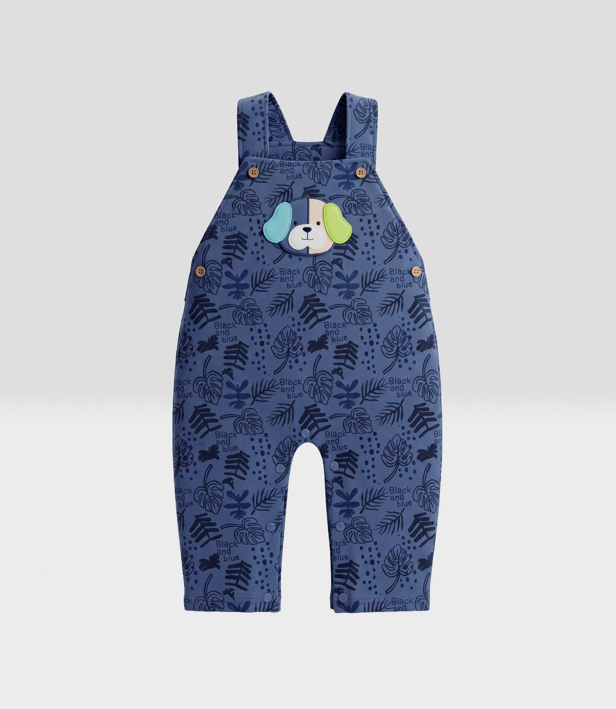 Conjunto recién nacido jardinera 0 meses / Azul Marino