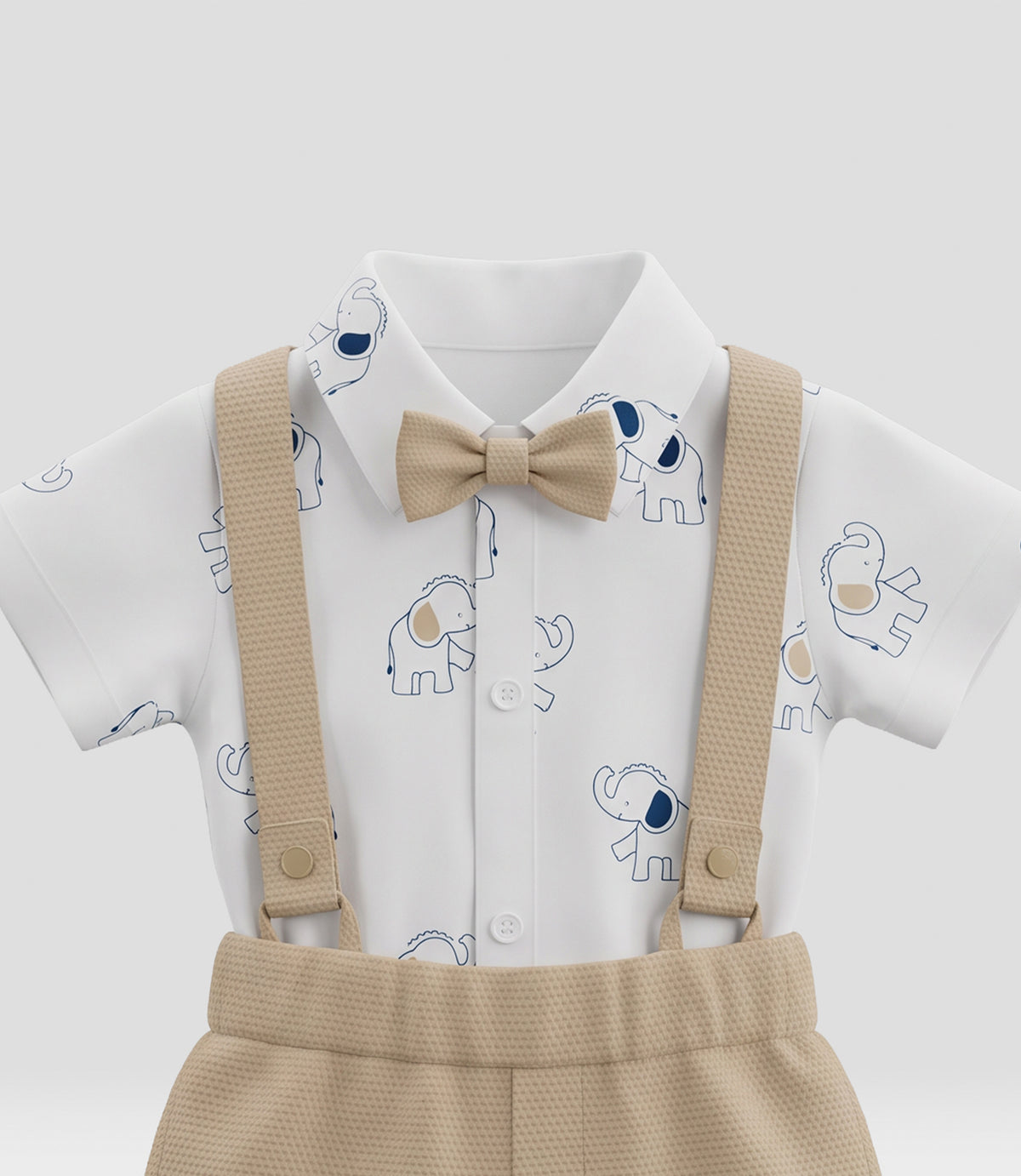 Conjunto recién nacido ocasión 0 meses / Blanco
