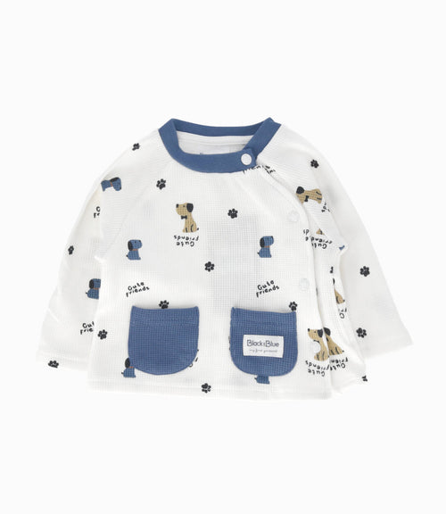Conjunto recién nacido de perritos 0 meses / Blanco
