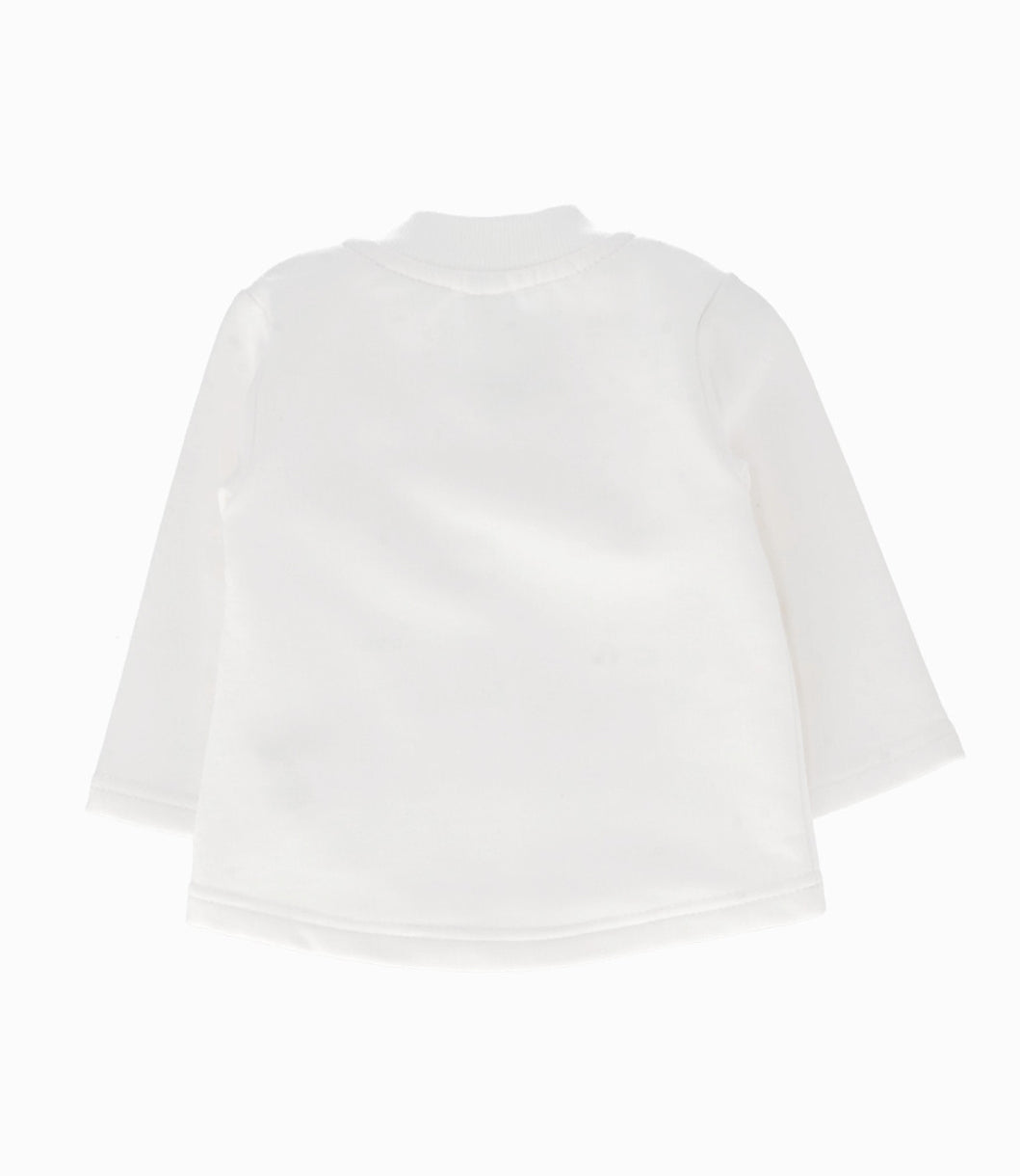 Conjunto recién nacido con dinosaurio 0 meses / Blanco