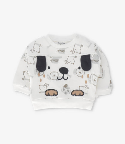 Conjunto recién nacido con perrito