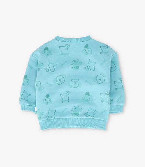 Conjunto recién nacido con perrito