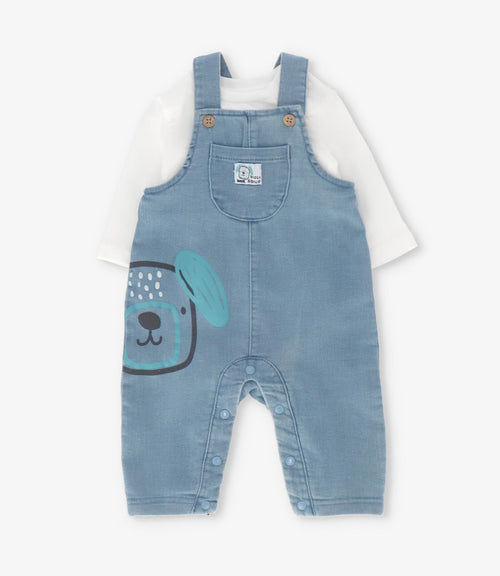 Conjunto recién nacido con jardinera