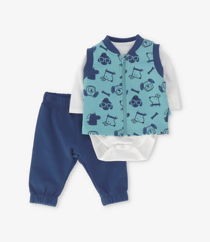 Conjunto recién nacido 3 piezas