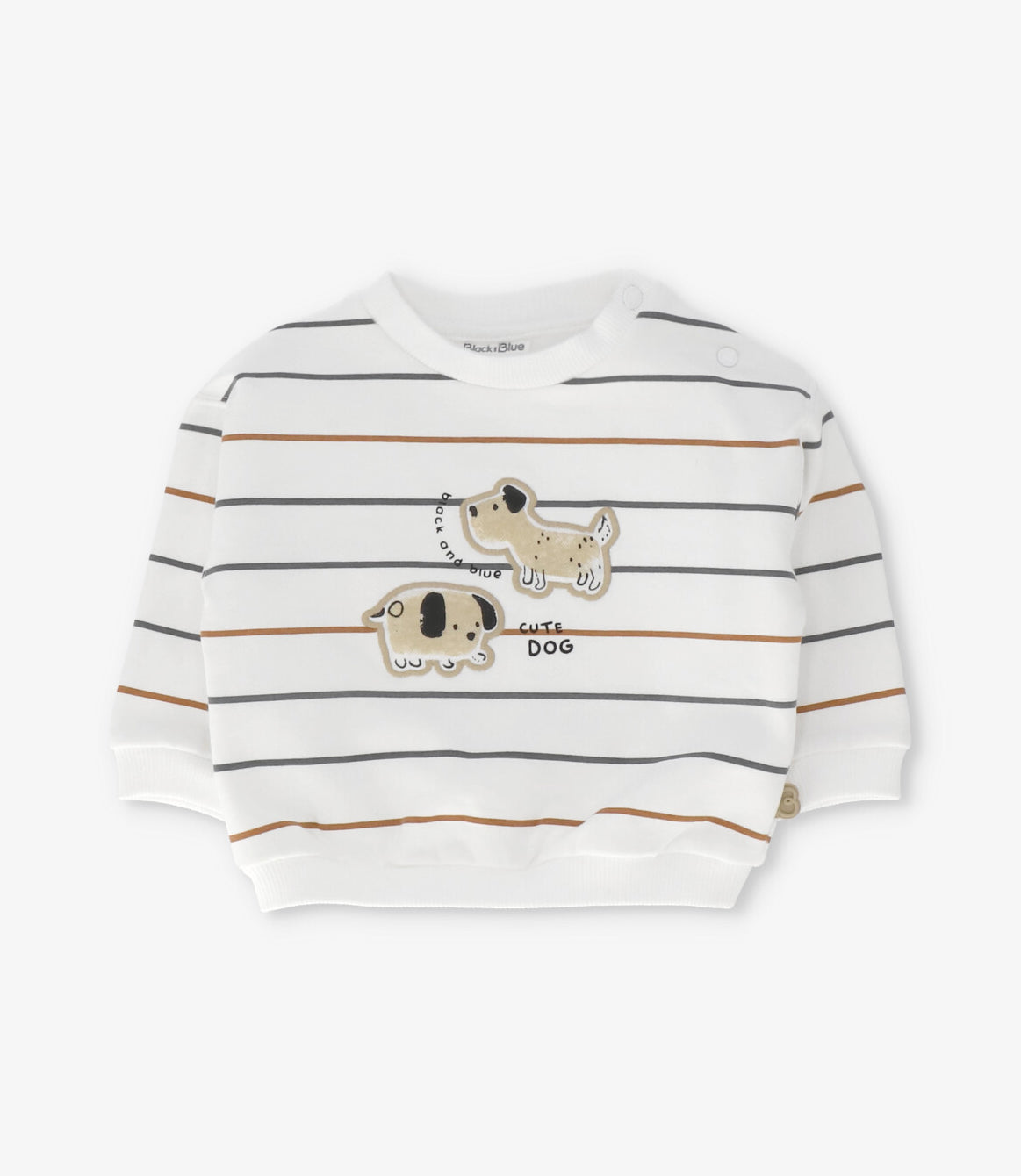 Conjunto recién nacido con perritos 0 meses / Crudo