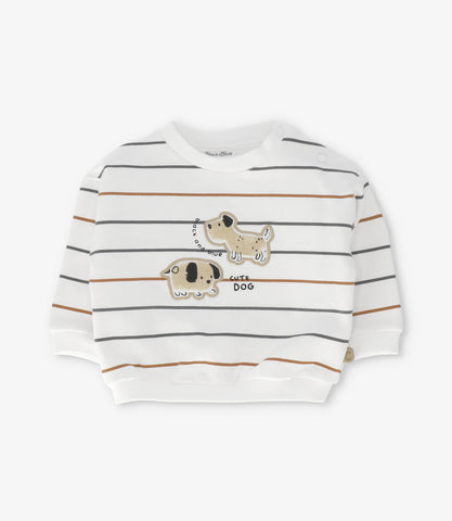 Conjunto recién nacido con perritos