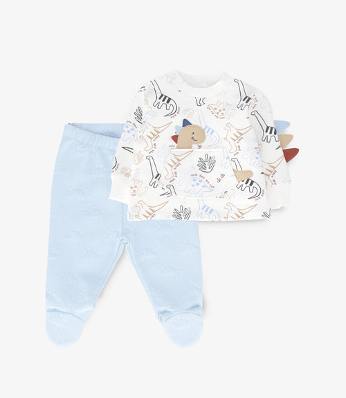 Conjunto recién nacido cute dino