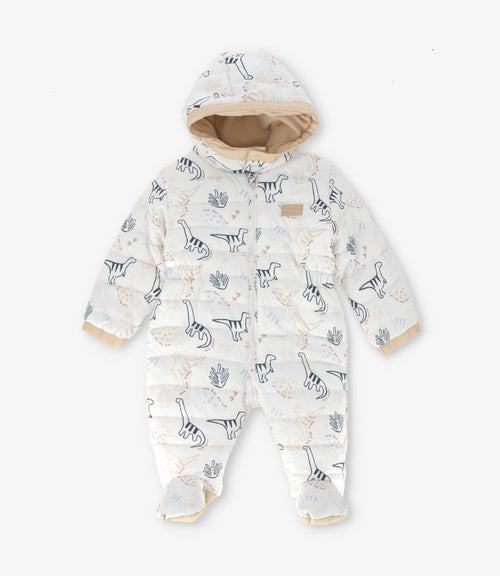 Saquito recién nacido parka 0 meses / Crudo