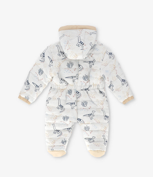 Saquito recién nacido parka 0 meses / Crudo