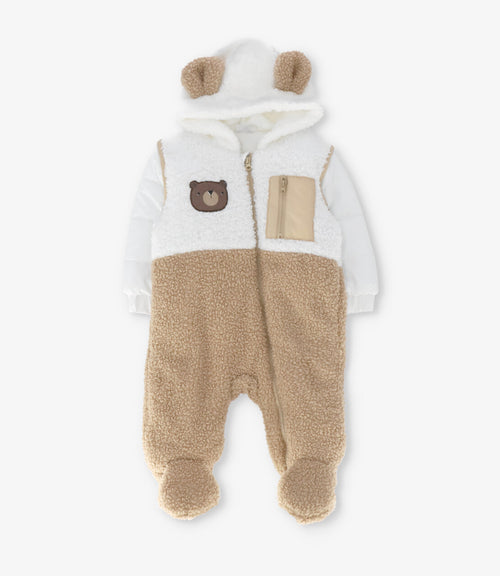 Saquito recién nacido sherpa 0 meses / Crudo