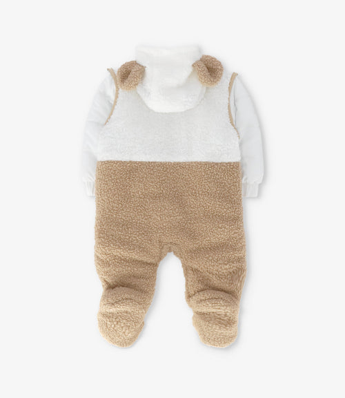Saquito recién nacido sherpa 0 meses / Crudo