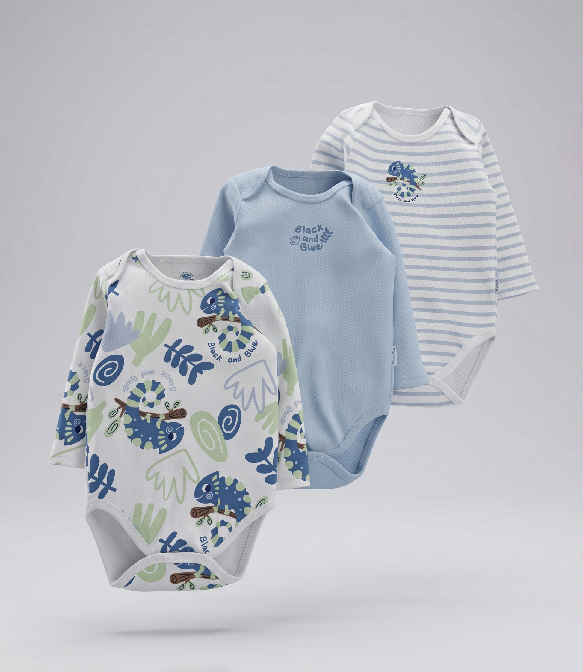 Pack body recién nacido 3 unidades 0 meses / Crudo