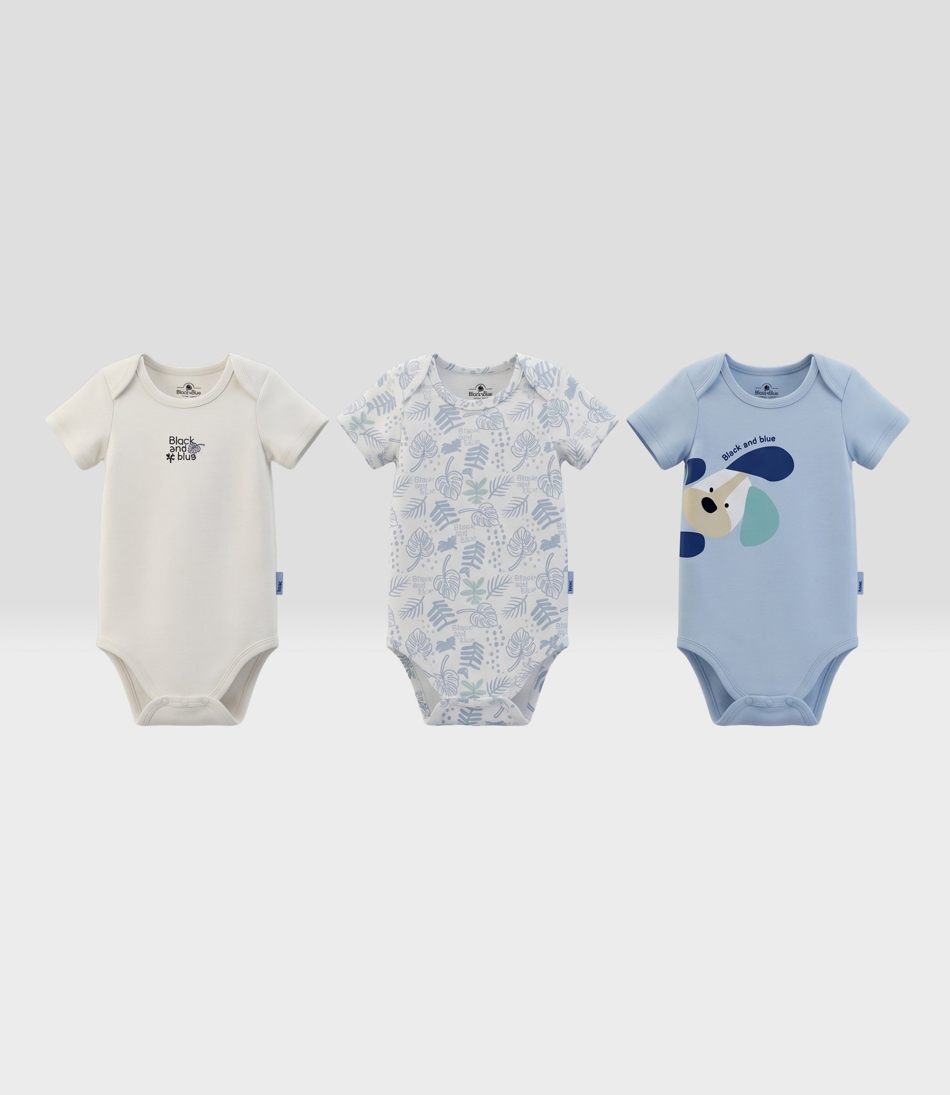 Pack body recién nacido 3 unidades 0 meses / Crudo