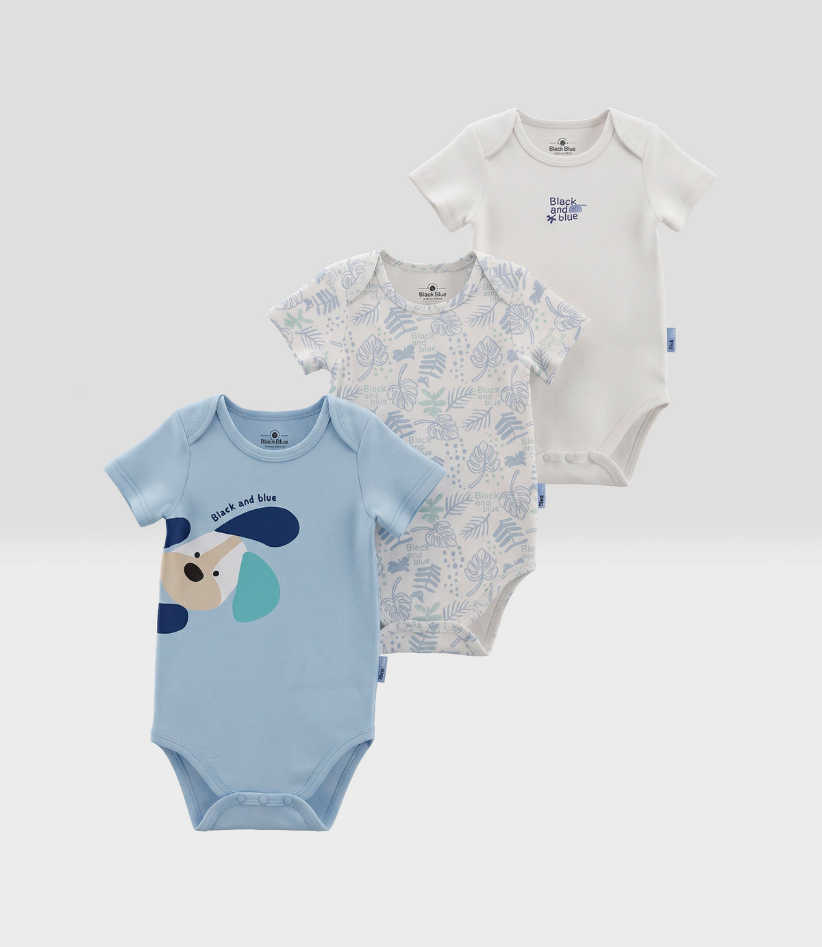 Pack body recién nacido 3 unidades 0 meses / Crudo