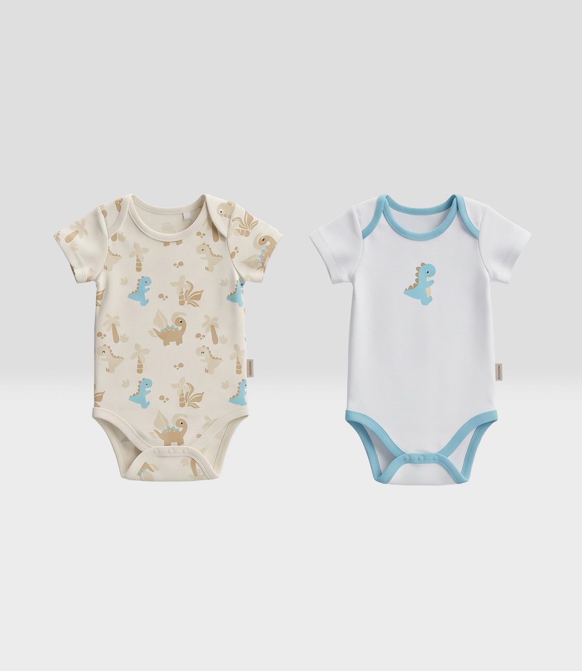 Pack body recién nacido 5 unidades 0 meses / Crudo