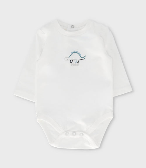 Pack body recién nacido 3 unidades 0 meses / Blanco