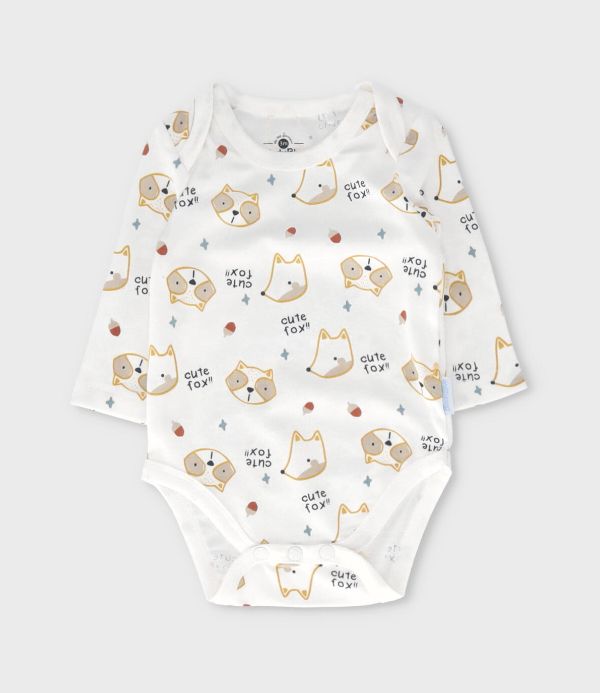 Pack body recién nacido con animales 0 meses / Celeste