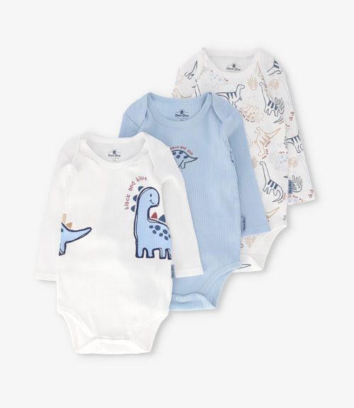 Pack body recién nacido 3 unidades 0 meses / Crudo